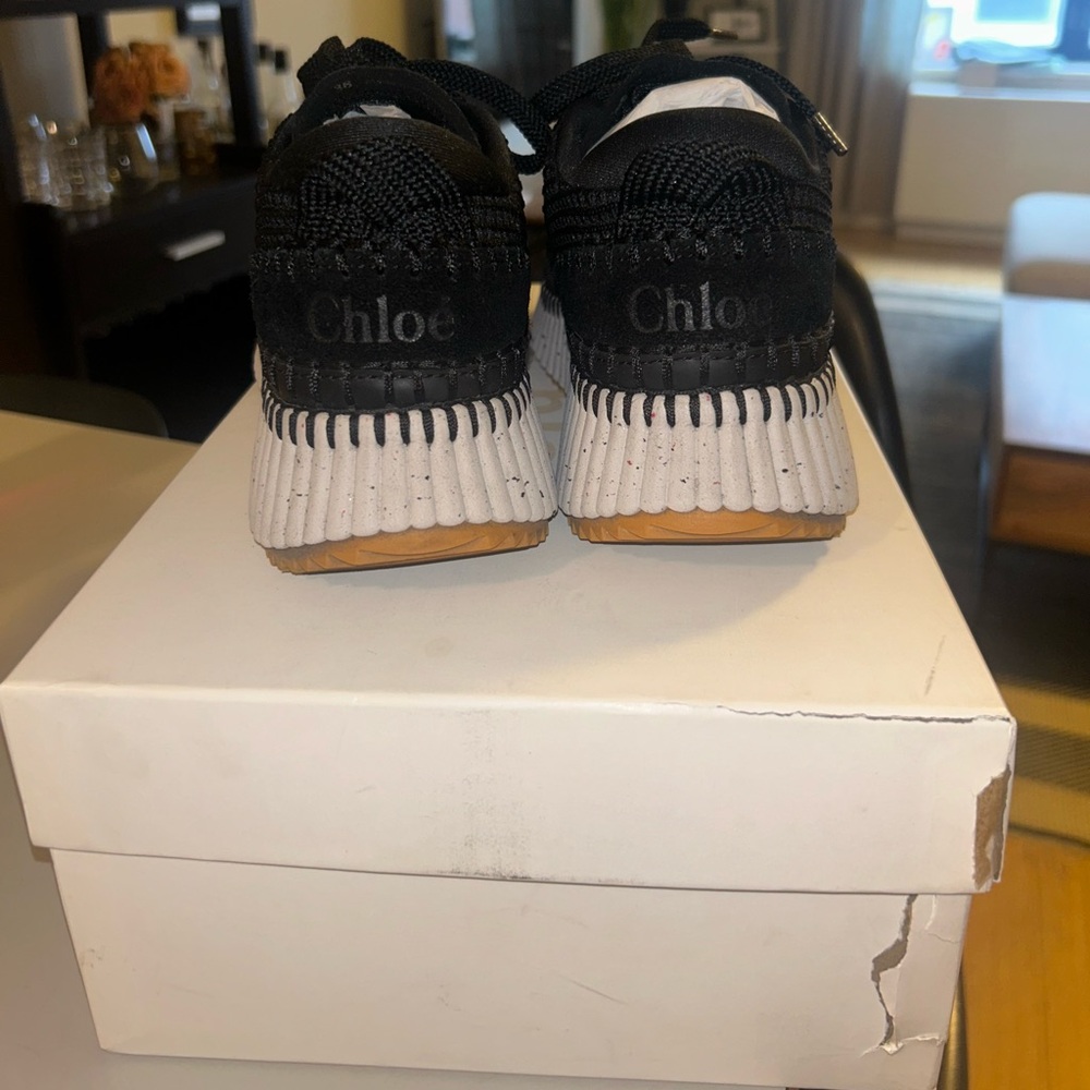 Chloe Nama Sneakers- Black - Picture 7 of 11